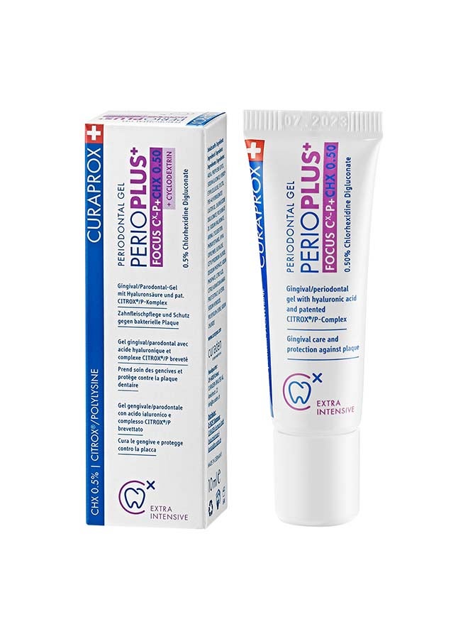 Perio Plus Focus Gel | 0.50% Chlorhexidine For Targeted Oral Care & Gum Protection – 10Ml