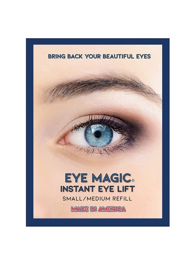Premium Instant Eye Lift (Small/Med Refill) Lifts and Defines Droopy, Sagging, Hooded, Eyelids For A More Youthful Look | Safe For Daily Use | Made in America