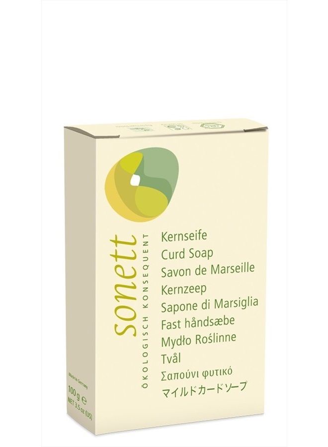 Organic Curd Soap 3.5 oz. Bar 100% Natural. Organic Ingredients.