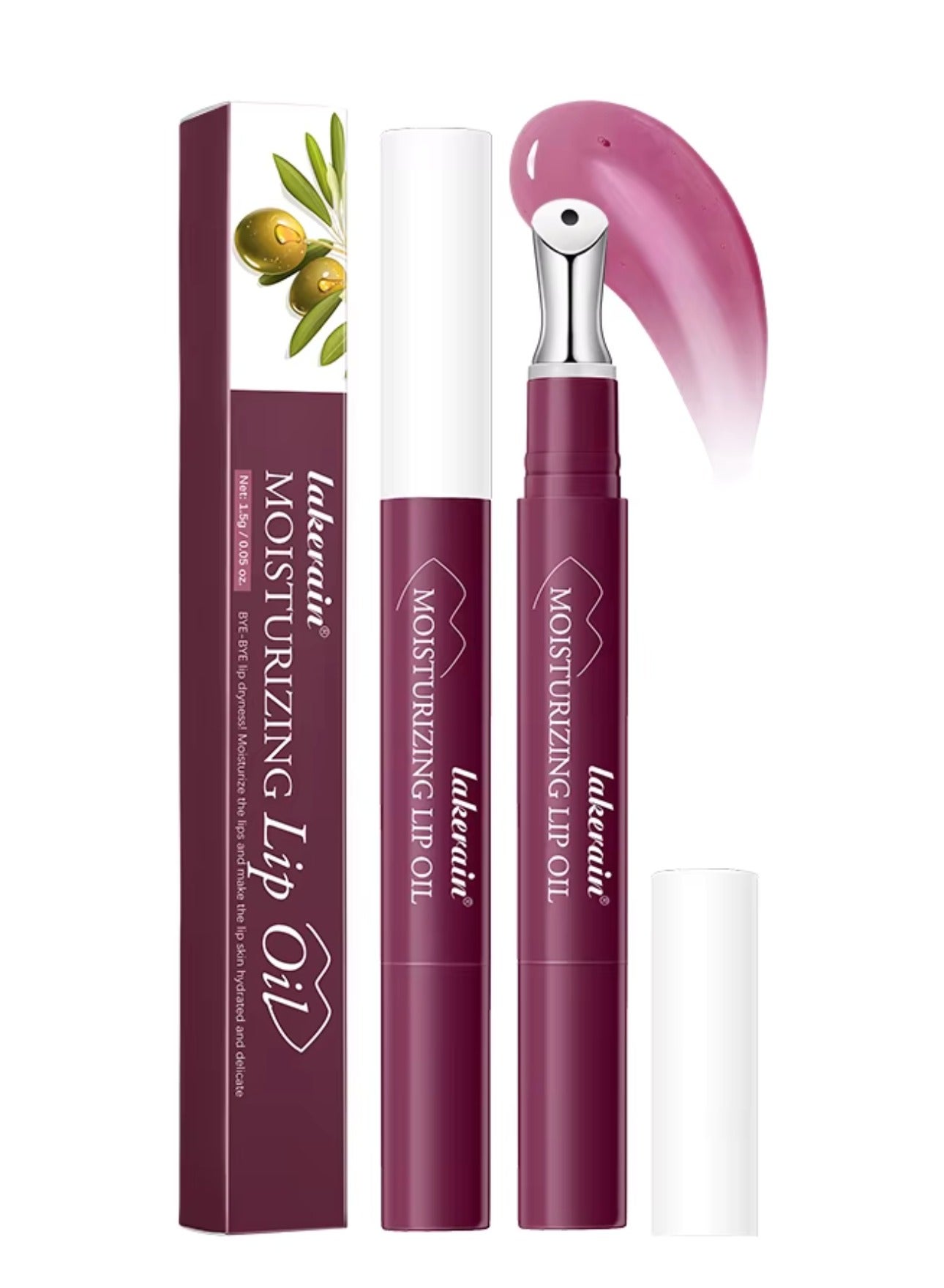 Moisturizing Lip Oil Lipstick Coating Gloss Silky Soft Smooth Hydrating Essence Lips Oil Lip Makeup Base Oils Lips Gloss Oil Long Lasting Lip Stain Lightweight Lip Tint Glow Lip Tint Oil Jam 03