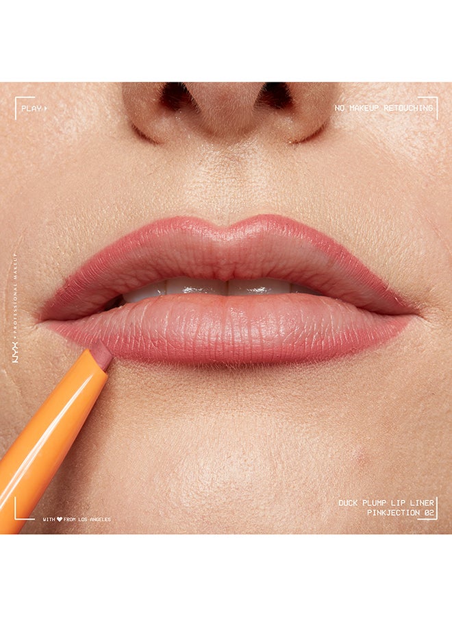 Duck Plump Plumping Lip Liner Lip Liner Up To 10 HR Wear Matte Finish Pinkjection - image 5