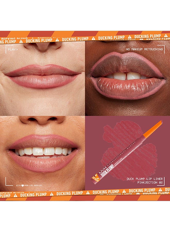 Duck Plump Plumping Lip Liner Lip Liner Up To 10 HR Wear Matte Finish Pinkjection - image 6