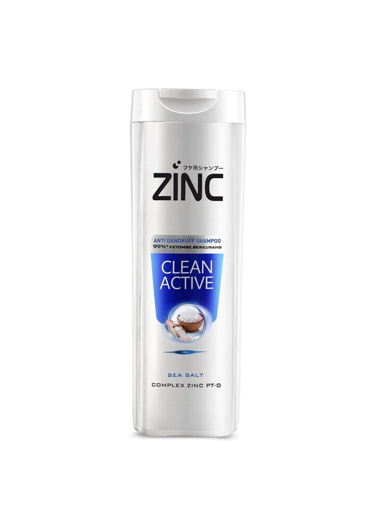 Anti Dandruff Shampoo Clean Active Sea Salt 340 ML