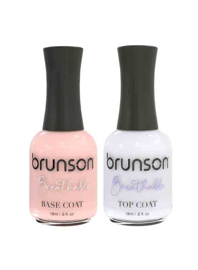 Breathable Nail Polish Halal nail polish  Deal includes Base Coat & Top Coat DBB002