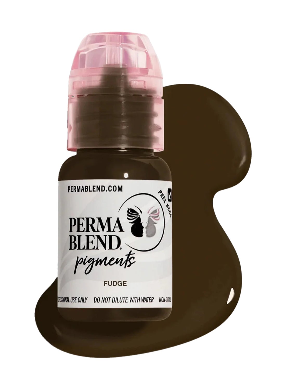 Eyebrow Pigment Fudge Brow Shades 15Ml Microblading Ink For Eyebrows Eyes Scalp Professional Cosmetic Pigment