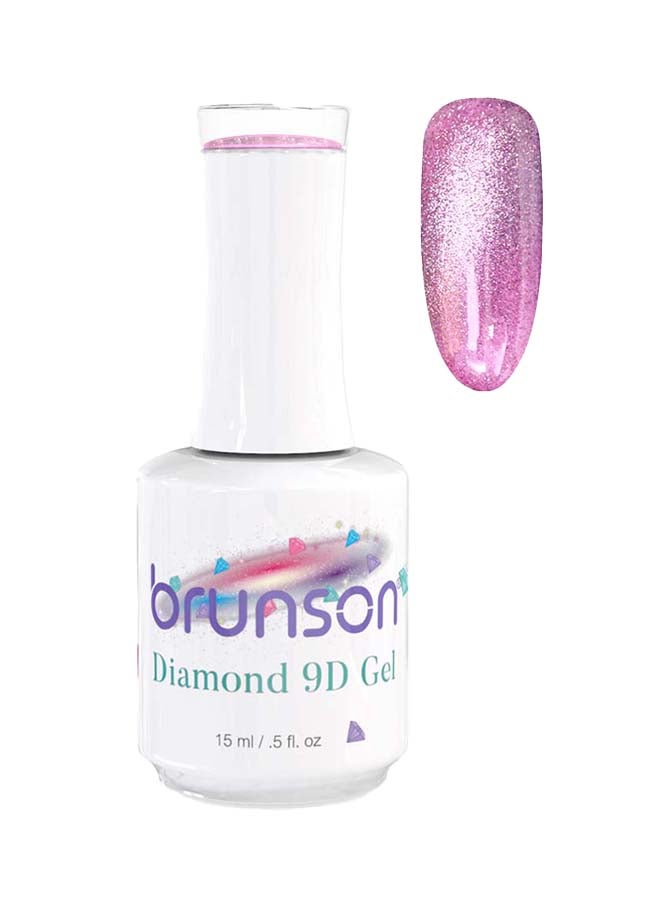 Diamond 9D Magnetic Cat Eye Gel Reflective Diamond Gel Nail Polish 15ml Soak Off Gel Polish BD9D016