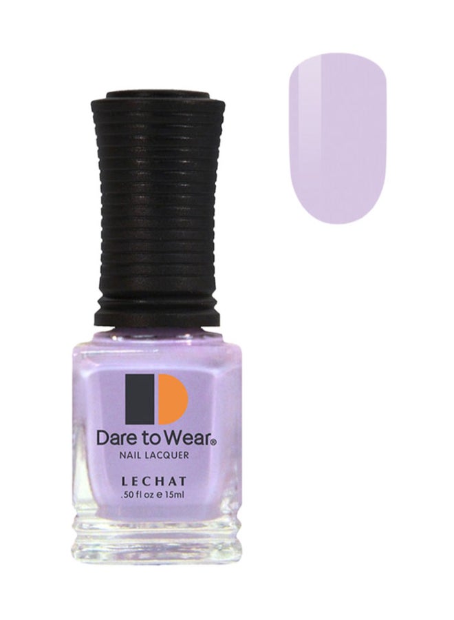 Nail Polish Super Shine Long Wear Lacquer Quick Drying Nail Color Resists Chips Fading Lasts Up To 3 Weeks Precise Application In One Stroke Nail Paint Mystic Lilac Dw170