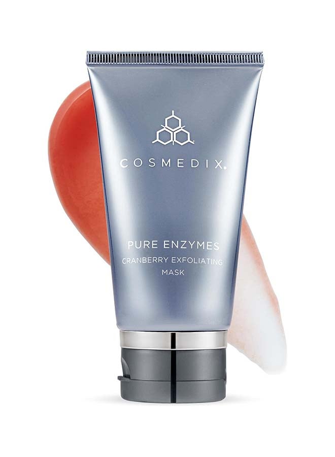 Pure Enzymes Cranberry Exfoliating Brightening Face Mask Fruit Enzymes | For Smooth Radiant And Renewed Skin 60g