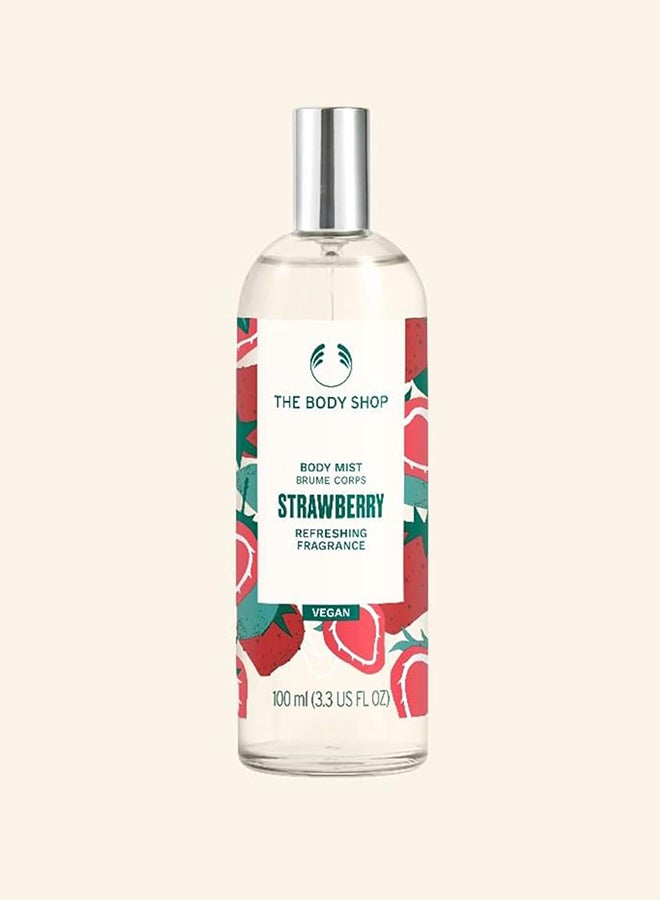 Strawberry Body Mist – Refreshing Fragrance Spray with 97% Natural Ingredients | Sweet Fruity Scent, Vegan & Recyclable Packaging, 100ml - image 5
