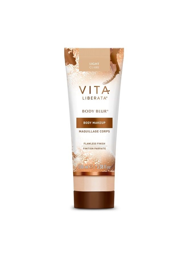 Body Blur, Leg and Body Makeup. Skin Perfecting Body Foundation for Flawless Bronze, Easy Application, Radiant Glow, Evens Skin Tone,  New Packaging