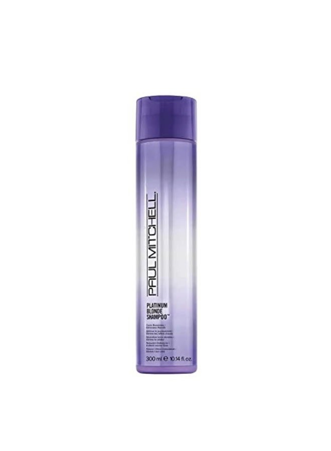 Platinum Blonde Purple Shampoo, Cools Brassiness, Eliminates Warmth, For Color-Treated Hair + Naturally Light Hair Colors, 10.14 fl. oz.