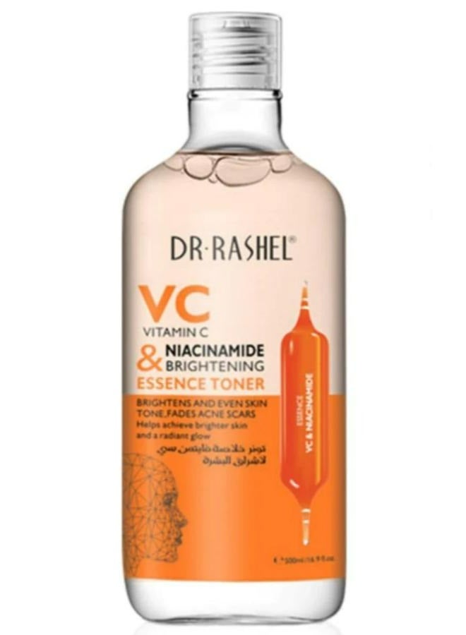 Vitamin C & Niacinamide Brightening Essence Toner Multicolour 500 ML