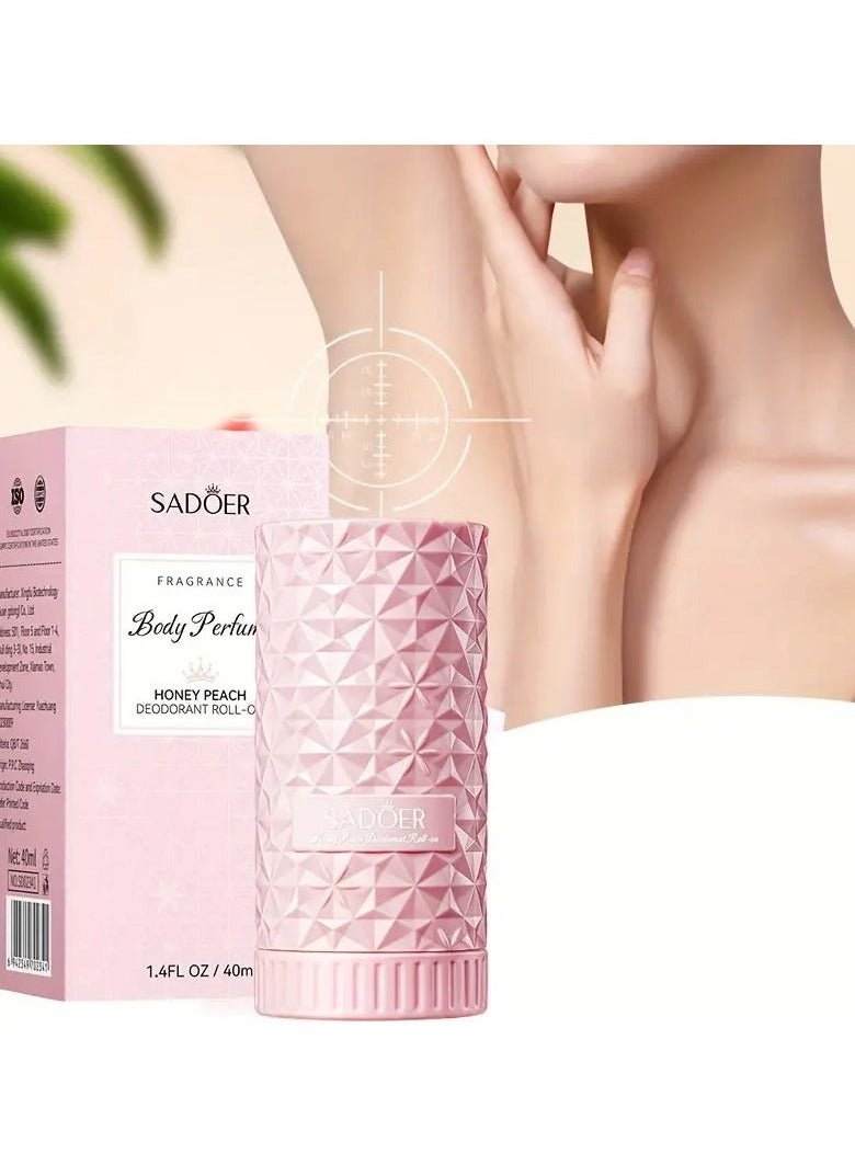 Body Armpit Deodorant, Long Lasting, Gentle Cleaning Of Armpit Odors, Refreshing Fragrance, Soothing And Moisturizing Underarm Deodorant pink