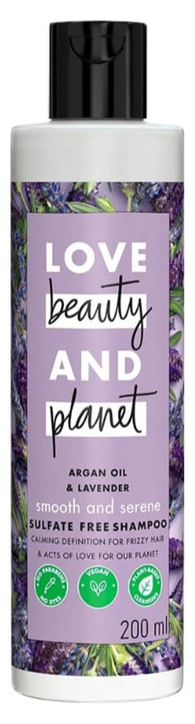Smooth Serene Shampoo With Argan Oil And Lavender, Paraben And Dye Free 200Ml