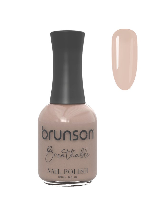 Breathable Nail Polish Halal nail polish Wudu friendly Quick-Dry Vegan long lasting but easy peel off   18ml BH332