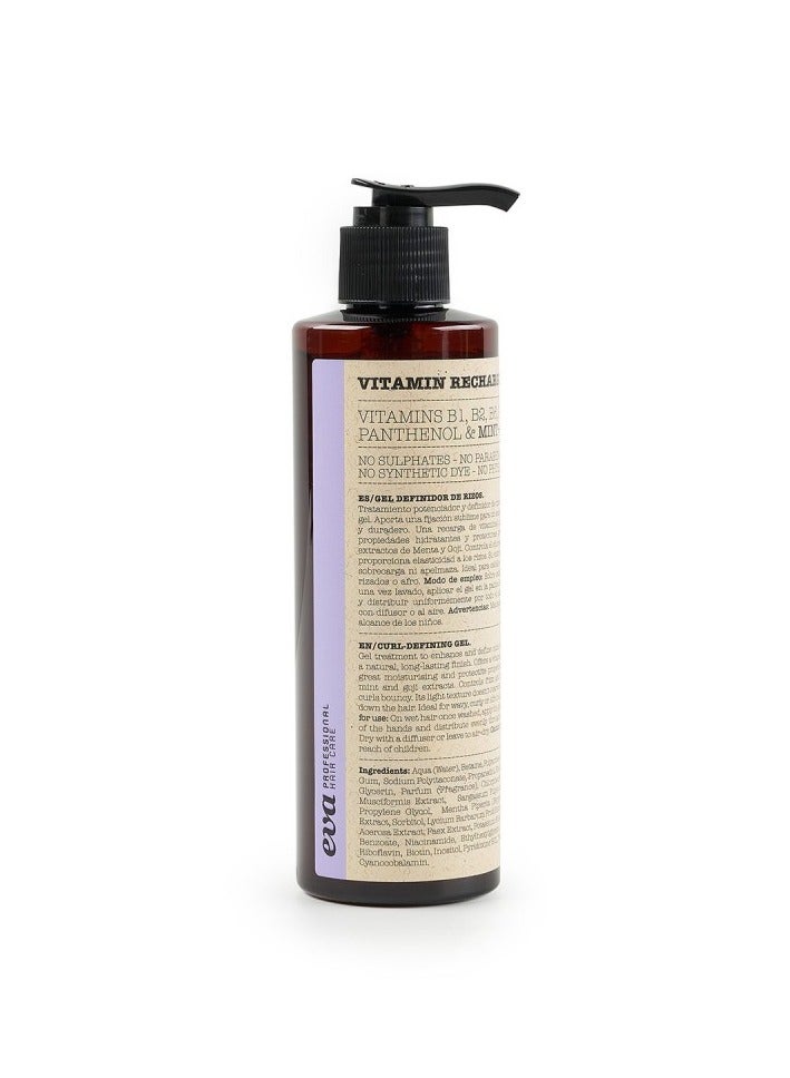 Eva Capilo Vitamin Recharge Twist, Revitalizes and nourishes hair, helpful for boosting hair health - 250 ml