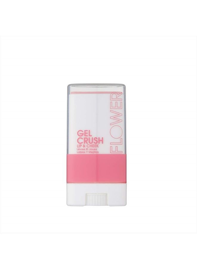 Lip & Cheek Gel Crush | Cream Blush and Lips Tint in One Portable Multistick | Hydrating Burst of Color | (Strawberry)