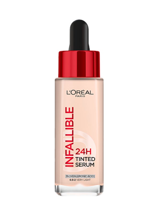 24H Infallible Tinted Serum Shade Very Light 0.5-2