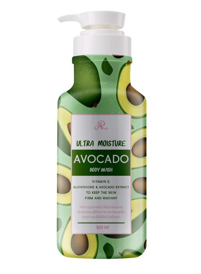 Ultra Moisture Avocado Body Wash 800 ML