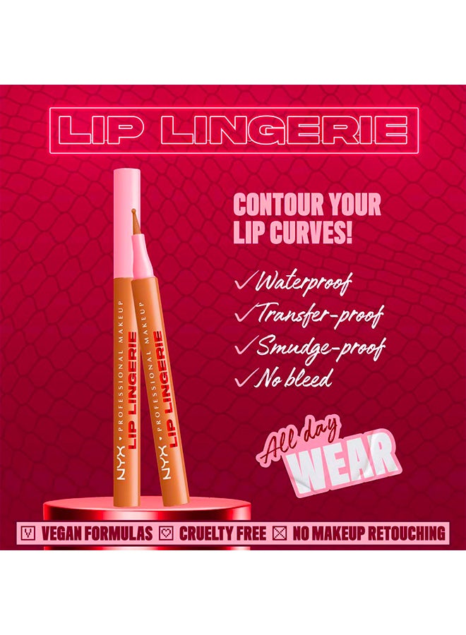Lip Lingerie Lip Liner Stain, Seamless All Day Stain, Waterproof, Tease U Later - image 2