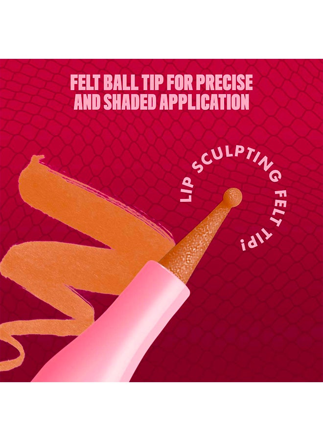 Lip Lingerie Lip Liner Stain, Seamless All Day Stain, Waterproof, Tease U Later - image 5