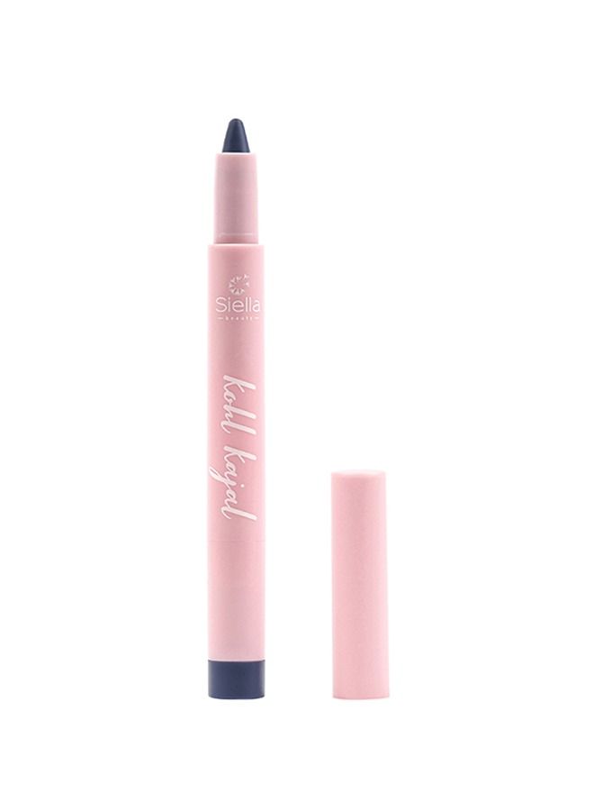 Multi Purpose Navy Blue Creamy Kohl Kajal 0.9gm Long Stay With One Swipe Smooth Application 3-in-1 Kajal Eyeliner Smokey Eyeshadow