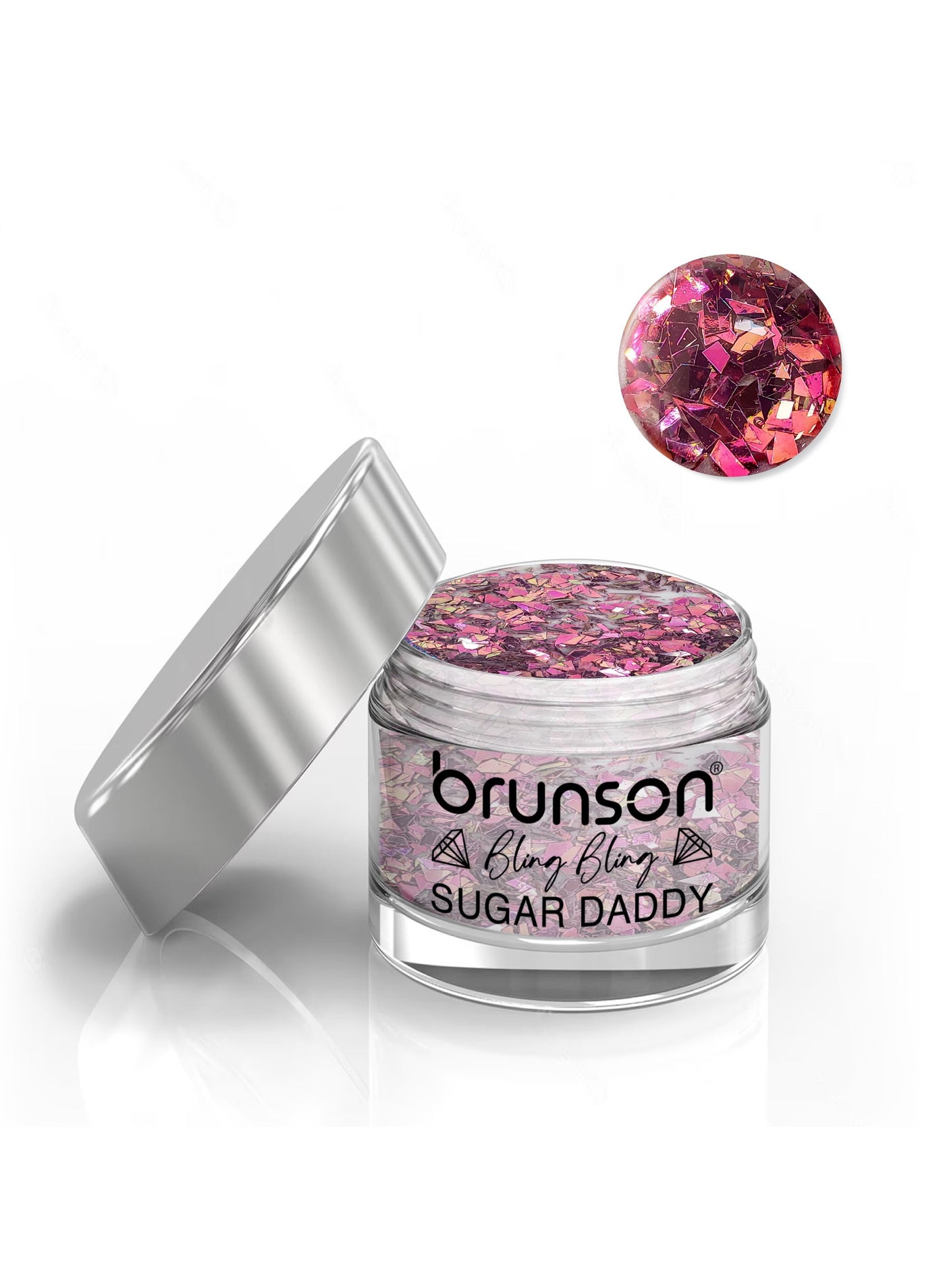 Glittered Acrylic Powder 30g Large Capacity Acrylic Nail Powder Polymer Professional Acrylic Powder For Salon Effect Nail Extension French Manicure Nail Carving