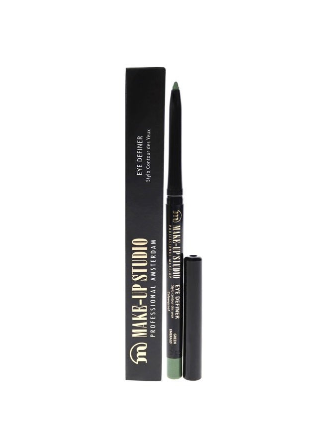Make-Up Studio Professional Amsterdam Eye Definer Eyeliner - Green Emerald,PH0657B/GE