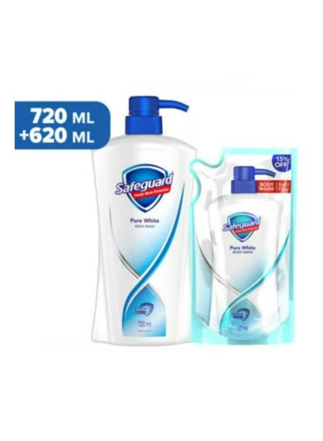Body Wash Pure White And Body Wash Pure White