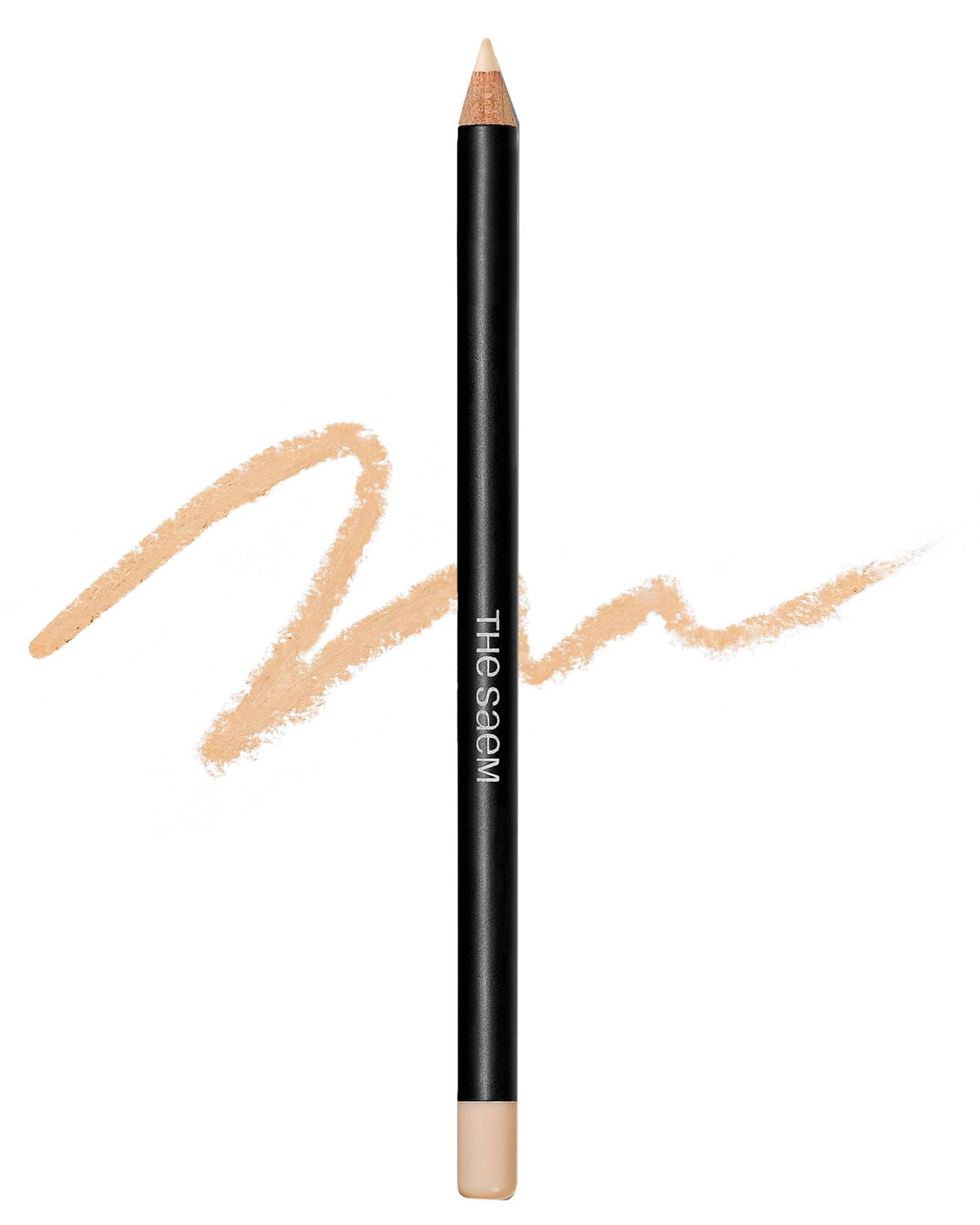 THESAEM Cover Perfection Ideal Concealer Pencil 0.04oz - 1.5 Natural Beige for Neutral Medium Skin Tones 21-23 - Slim Multi-Use Pencil for Blemishes, Dark Circles - Korean Makeup Concealer Stick