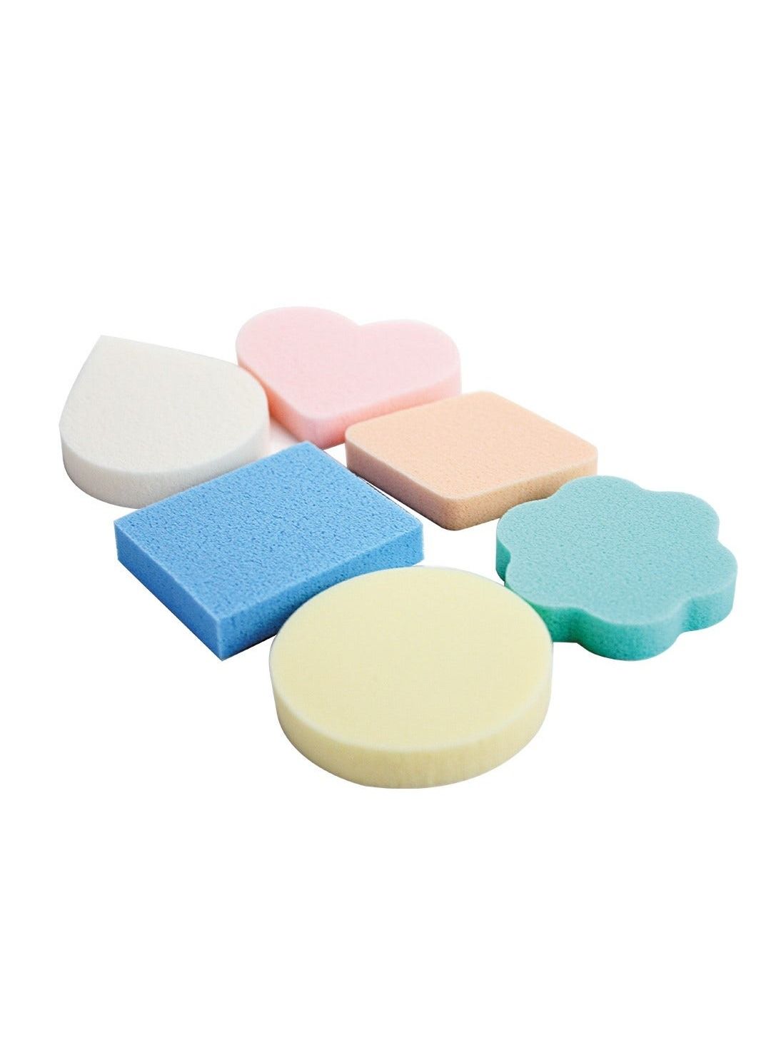 Onetech Makeup Beauty Sponge Set – 6-Piece Blending Sponges for Flawless Foundation, Concealer, and Contour Application