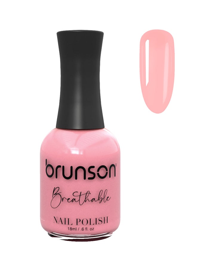 Breathable Nail Polish Halal nail polish Wudu friendly Quick-Dry Vegan long lasting but easy peel off   18ml BH395
