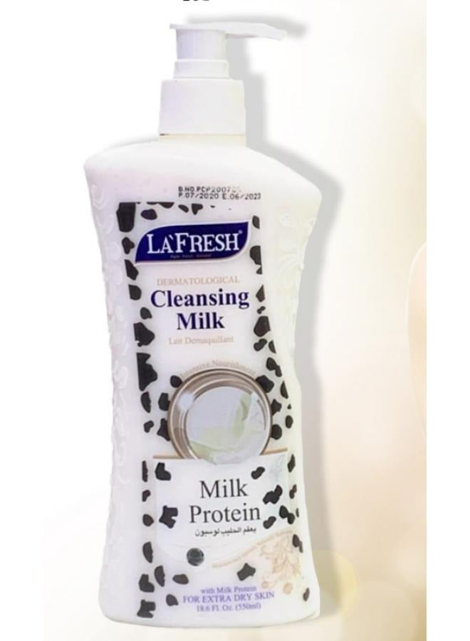 Cleansing Milk Protein with Extra Moisture 550 ML