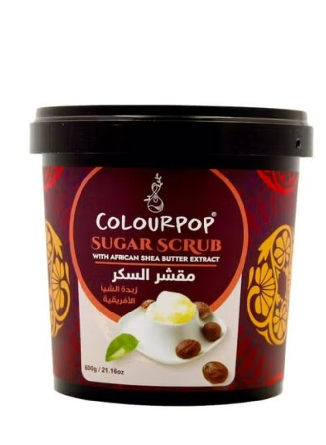 Sugar Scrub With African Shea Butter Extract 600 g