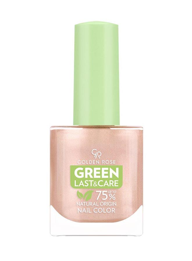 Green Last&Care Nail Color No: 120