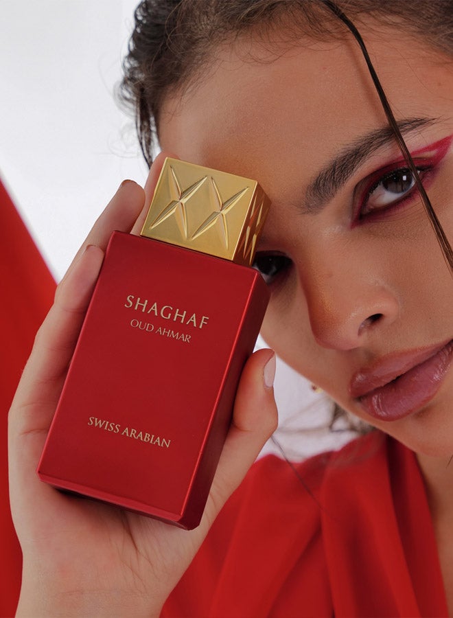 Shaghaf Oud Ahmar- Unisex Eau De Parfum 75ml - image 4