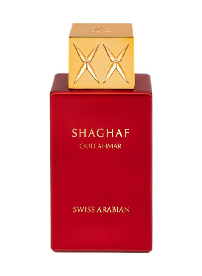 Shaghaf Oud Ahmar- Unisex Eau De Parfum 75ml