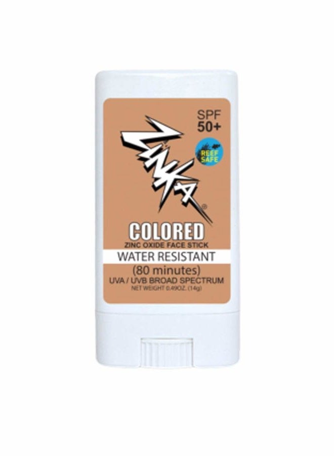 Sunscreen SPF 30 All Natural Vegan Mineral Light Beige Colored Face Stick