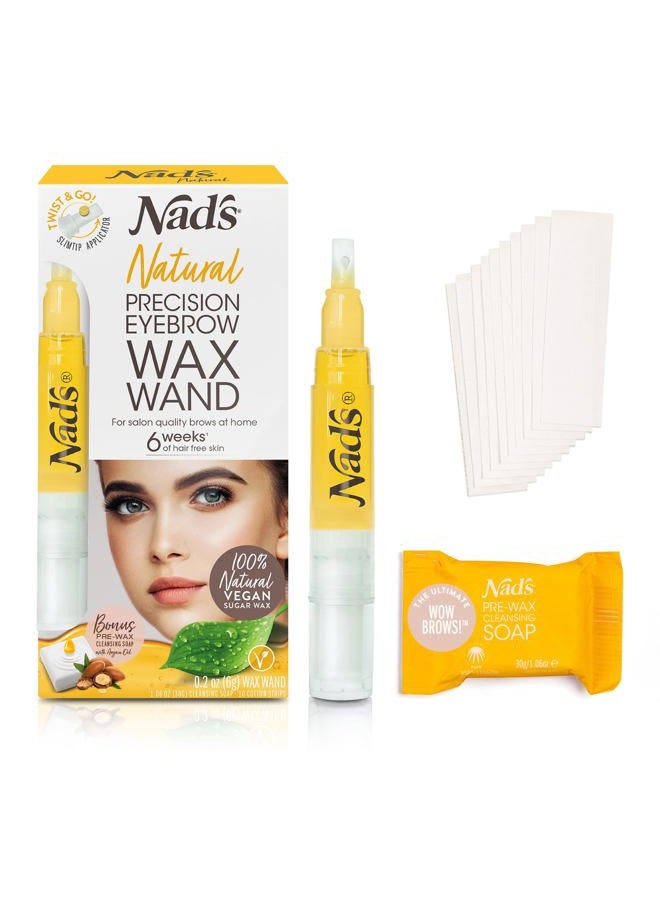 Eyebrow Shaper Wax Kit - Natural All Skin Types - Eyebrow Facial Hair Removal For Women