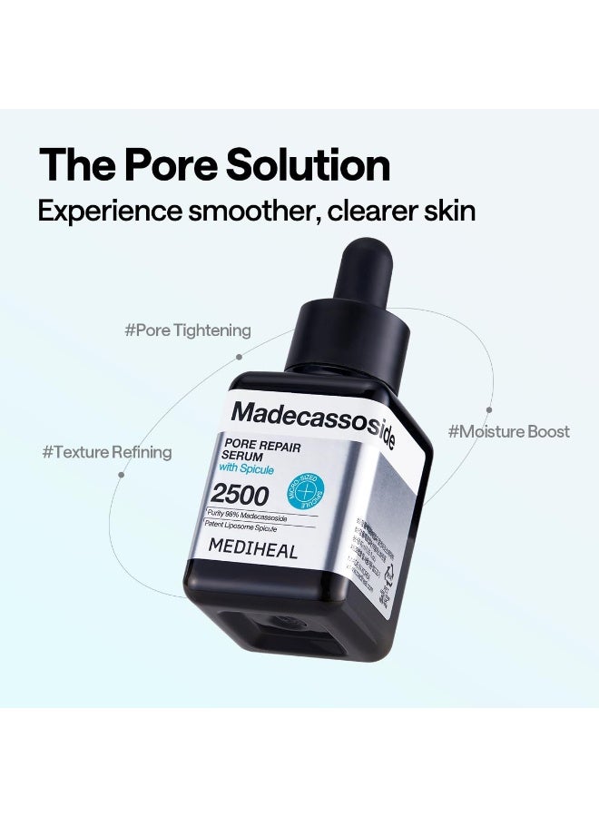 Madecassoside Pore Repair Serum 40ml — Tightening & Brightening Face Serum for Pores & Blemishes — With 98% Pure Madecassoside, Niacinamide, Ceramide NP, 1.35 fl oz - image 2