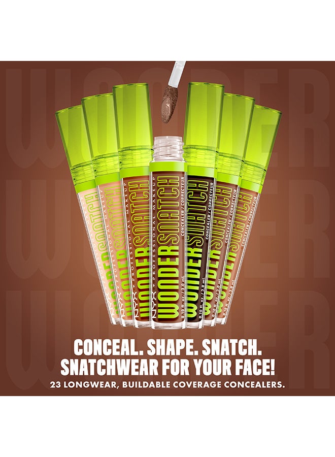 NYX Professional Makeup Wonder Snatch Concealer, Liquid Concealer,Nutmeg - image 2