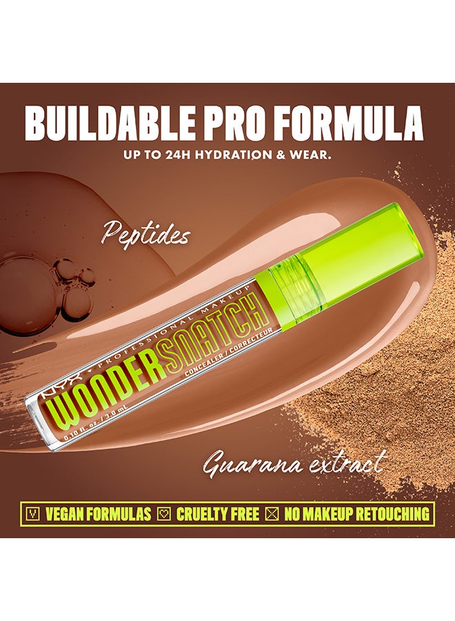 NYX Professional Makeup Wonder Snatch Concealer, Liquid Concealer,Nutmeg - image 4