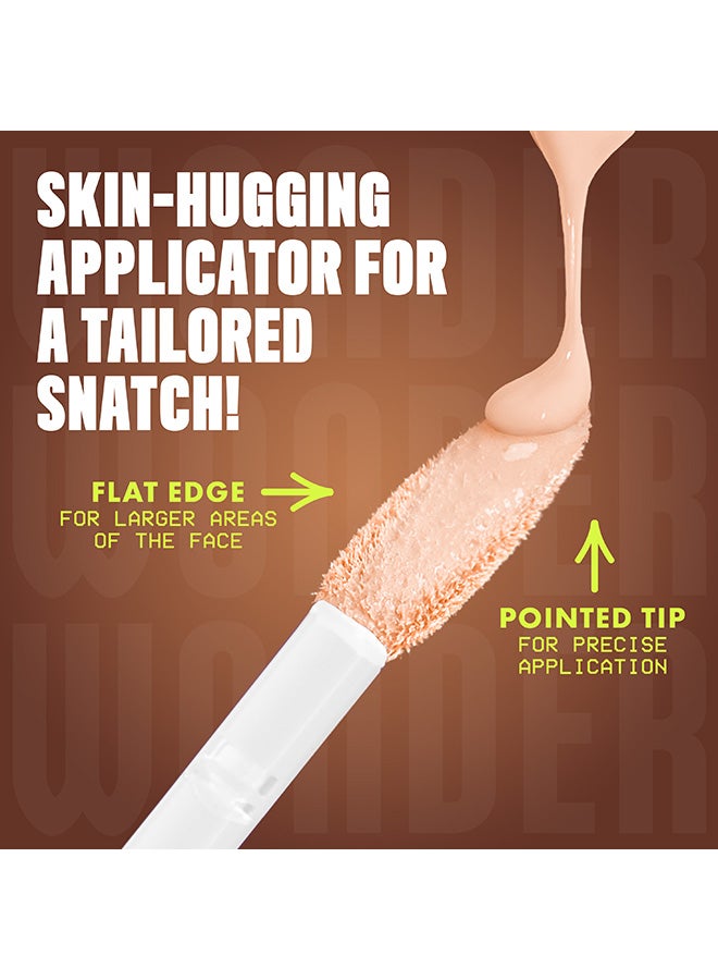 NYX Professional Makeup Wonder Snatch Concealer, Liquid Concealer,Nutmeg - image 5