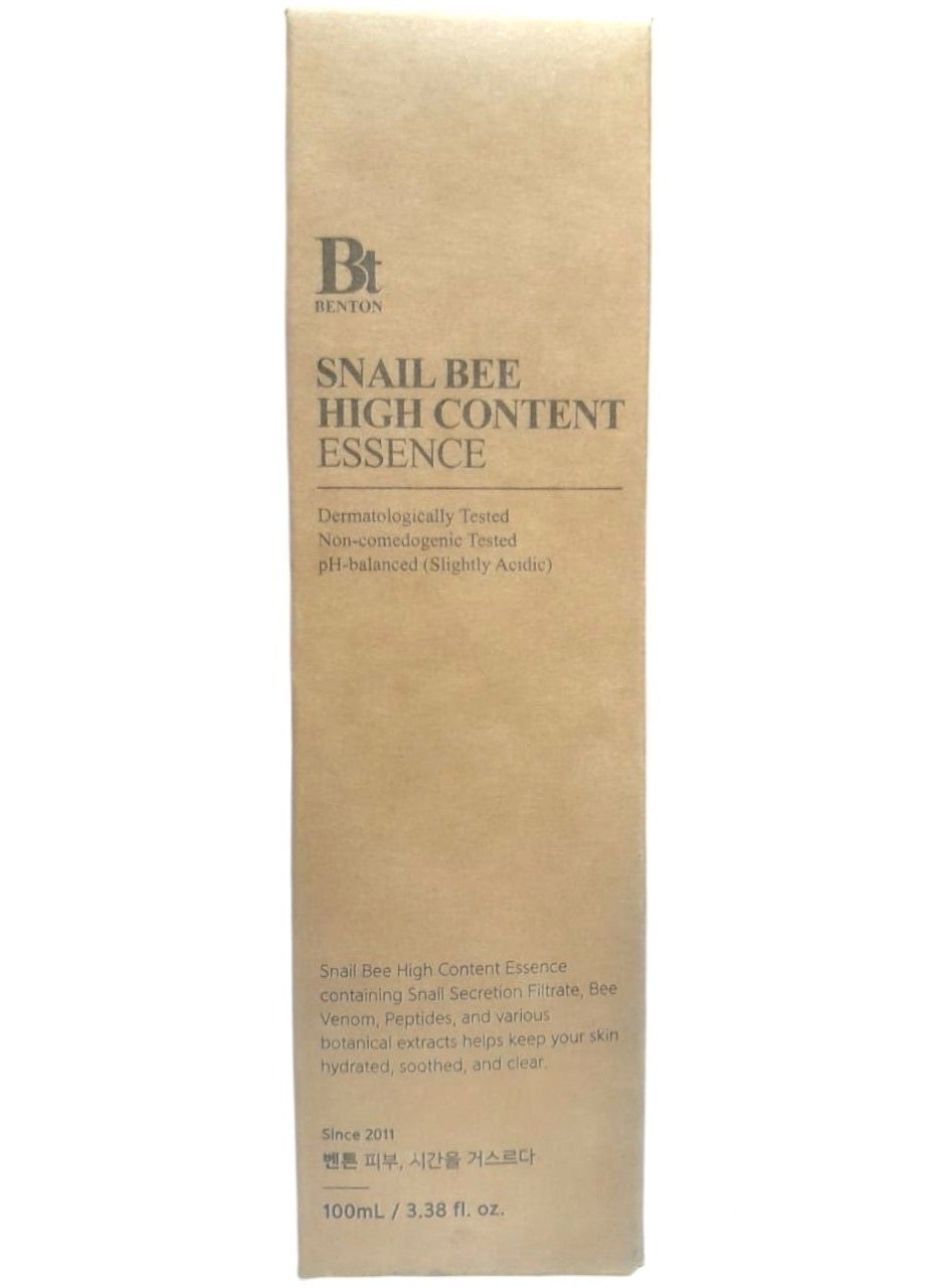 Benton, Snail Bee, High Content Essence 3.38 oz. 100mL