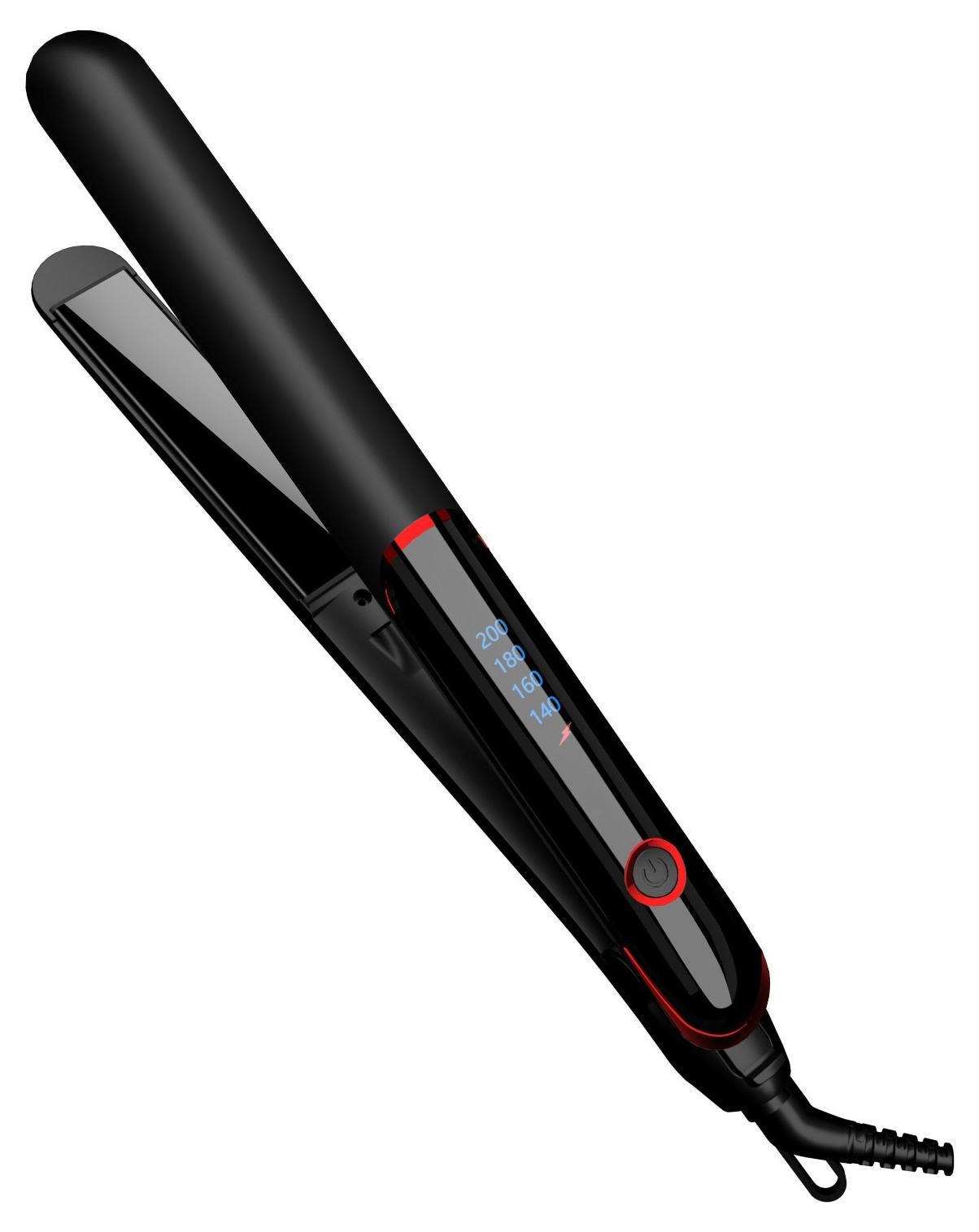 Hair Straightener, Fast Heat Titanium Hair Straightener for Stylish Styles, 2-in-1 Hair Straightener and Curler Dual Voltage Styling Tool for Professional Salon Straightening/Curling/Waving