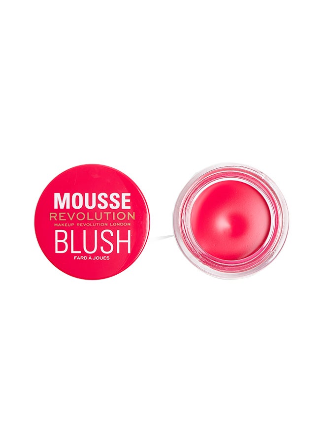 Makeup Revolution Mousse Blusher Juicy Fuchsia Pink
