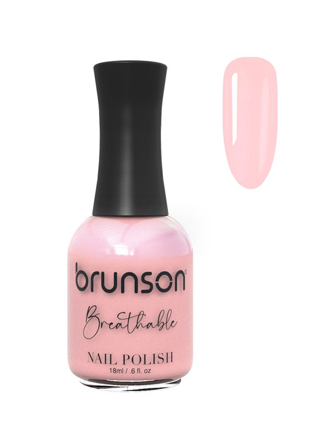 Breathable Nail Polish Halal nail polish Wudu friendly Quick-Dry Vegan long lasting but easy peel off   18ml BH163