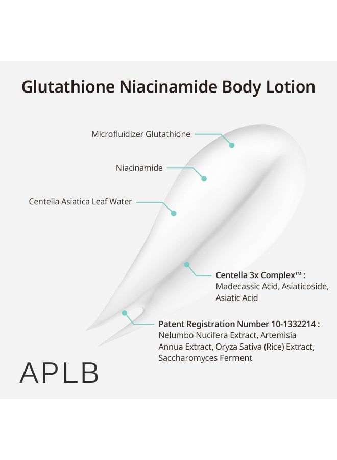 Aplb Glutathione Niacinamide Body Lotion 300ml - image 4