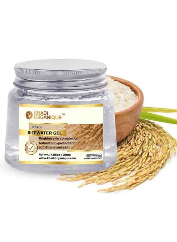Khadi Organique Ricewater Gel 200gm