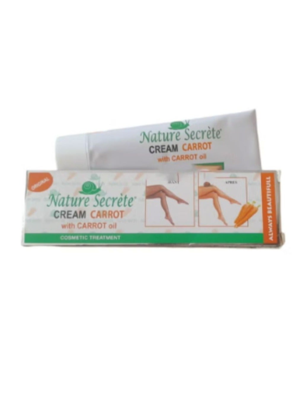 Carrot Oil Cream Tube 50g